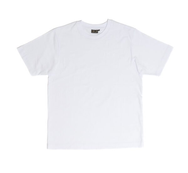 I'M IN Unisex T-shirt (extra zwaar) wit borduur naam borst - Afbeelding 4