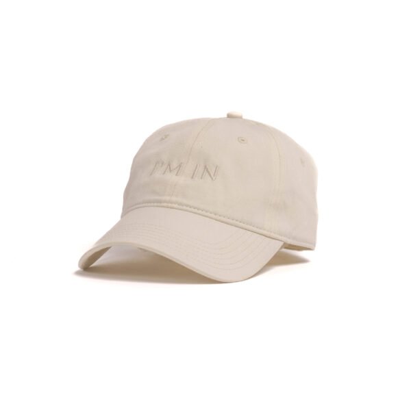 I'M IN Cap creme borduur naam
